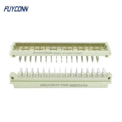 DIN 41612のコネクターPCBの男性5.08mmピッチ48 Pinのヨーロッパのコネクター