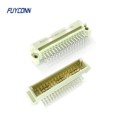 3列のEurocardのコネクター16P 32P 48Pの男性のタイプ直角PCB DIN41612のコネクター