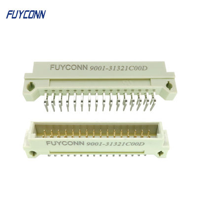 232のEurocardのコネクター直角PCBの男性2*16P 32pin 2は2.54mmのDIN 41612のコネクターを漕ぐ