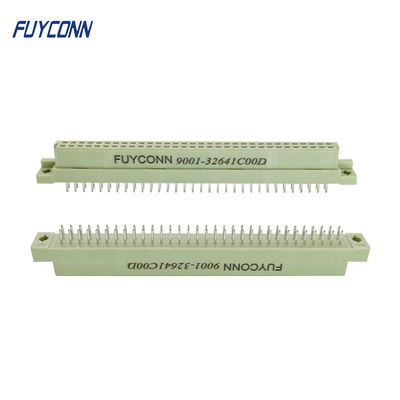 まっすぐなPCB Eurocardのコネクター2row 16 32 48 64 Pin女性2*32pin 64P DIN41612のコネクター