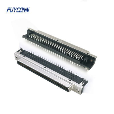 SCSIメス コネクタ直角PCB 20pin 36pin 68pin 100pinのSCSIコネクター
