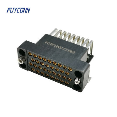 V.35板ロックが付いているルーターのためのメス コネクタ34pin直角PCBのコネクター