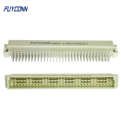 96pin DIN 41612のコネクター3の列は96P直角PCBの男性のEurocardのコネクターを差し込む