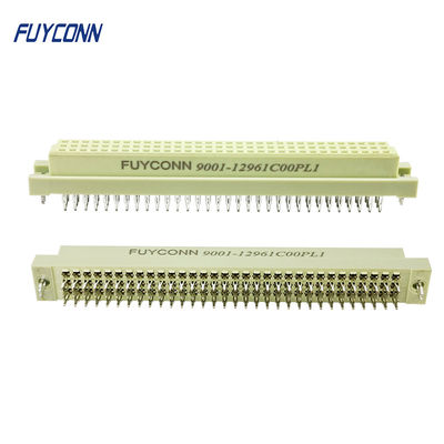 3板ロックが付いている列3*32 96 Pinの女性DIN41612コネクターのSolderlessのヨーロッパのコネクター