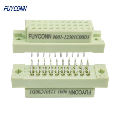 PCBの縦DIN41612女性3列30Pのヨーロッパのソケットのコネクター