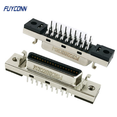 Fixnessの小型Dのリボン コネクターMDRまっすぐなPCB 36 PinのSCSIコネクター