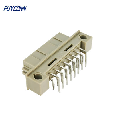 男性プラグ Eurocard 16Pin 2列 DIN 41612 コンネクタ 90度 R/A PCB