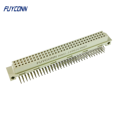 女性のEurocardのコネクター3の列96Pin DIN 41612直角PCBのコネクター