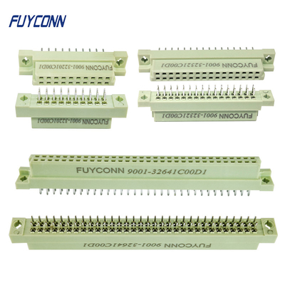 女性DIN 41612のコネクター2の列まっすぐなPCB Eurocardのコネクターの容易なタイプ